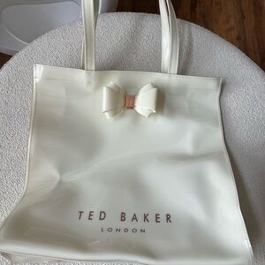 Ted Baker Cream Tote Bag! Brand New w/tags!